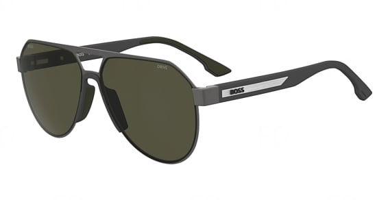 Hugo Boss Boss 1989/S/US - Svkl7 Mtrut BLK, Stainless Steel, Aviator frame