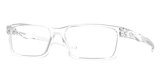 Oakley OX8060 OVERHEAD - Polished Clear, Acetate, Rectangle frame