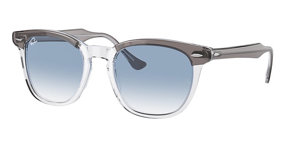 Ray-Ban RB2298 HAWKEYE - Grey On Transparent, Plastic, Round frame