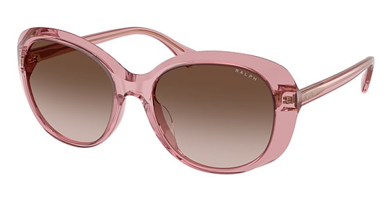 Ralph Lauren RA5335U - Shiny Transparent Violet, Plastic, Cat Eye frame