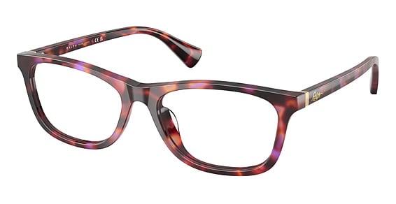 Ralph Lauren RA7179U - Shiny Purple Havana, Plastic, Oval frame