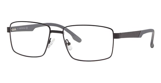 Chesterfield CH 83XL - Matte Black, Stainless Steel, Rectangle frame