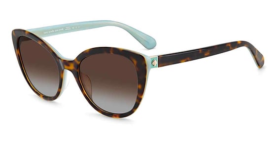 Kate Spade Amberlee/S - 086la Hvn, Acetate, Cat Eye frame
