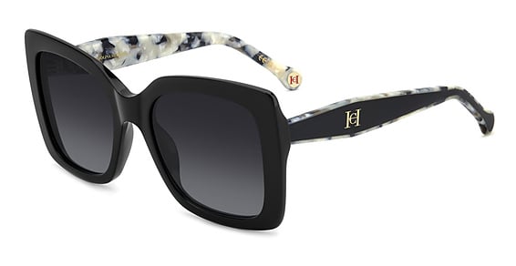 Carolina Herrera HER 0258/G/S - 8079o Black, Acetate, Rectangle frame