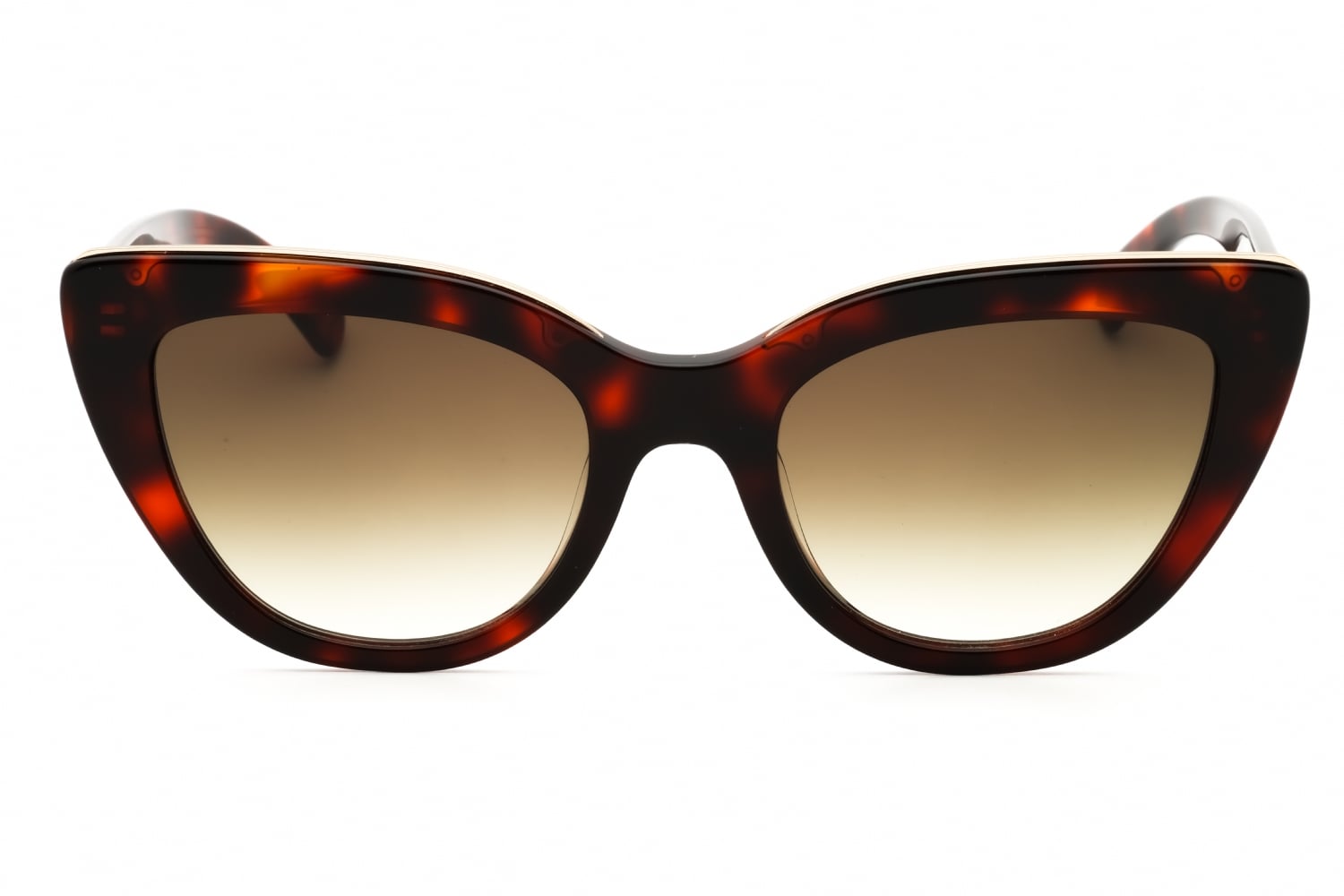 Longchamp LO686S - RED Havana, Acetate, Cat Eye frame
