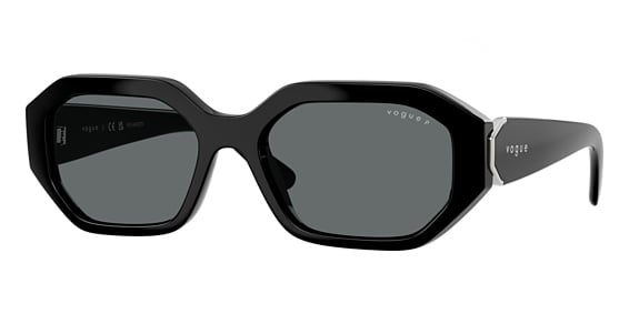 Vogue VO5675S - Black, Acetate, Oval frame