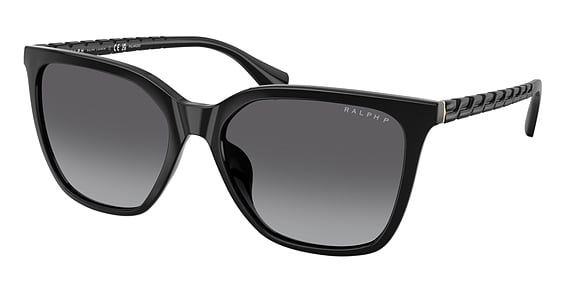 Ralph Lauren RA5328U - Shiny Black, Acetate, Oval frame