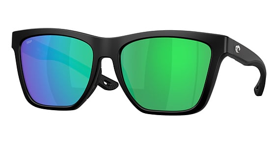 Costa Del Mar 6S9122 PANGA II - Matte Black, Acetate, Rectangle frame
