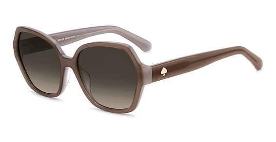 Kate Spade KS Layne 2/G/S - 09qha Brown, Acetate, Geometric frame