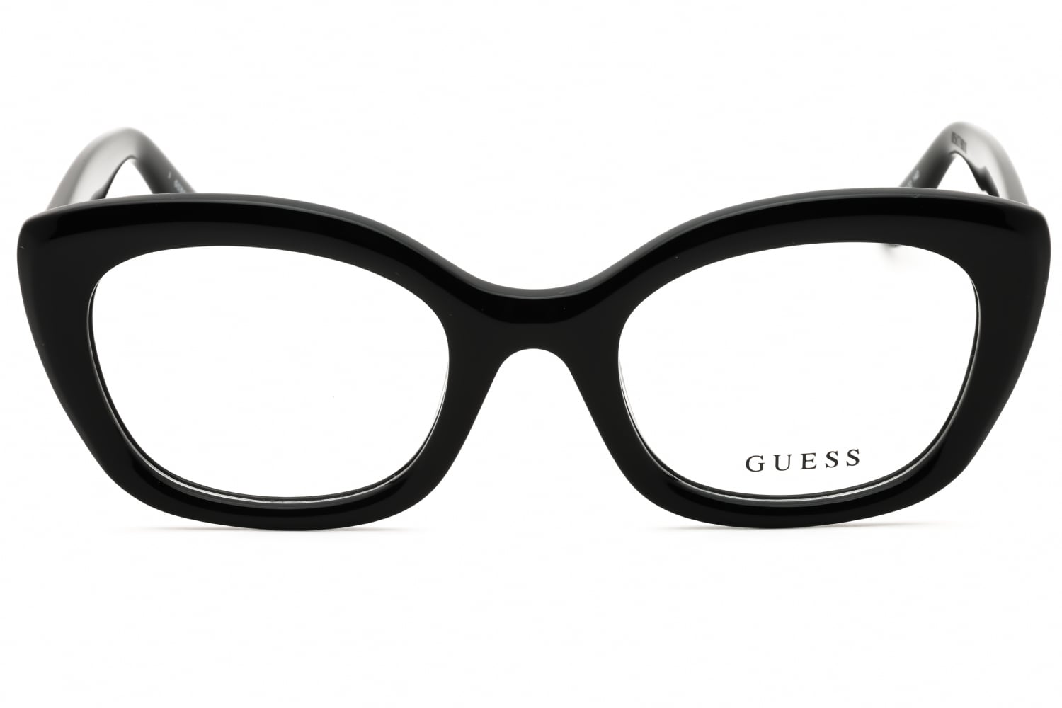 Guess GU50225 - Shiny Black, Acetate, Cat Eye frame