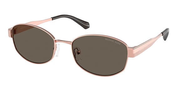 Michael Kors MK1161 MONTE CARLO - Rose Gold, Metal, Oval frame