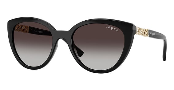 Vogue VO5634SB - Black, Acetate, Oval frame