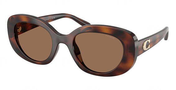 COACH HC8463U CFU08 - Dark Tortoise, Acetate, Mixed Shapes frame