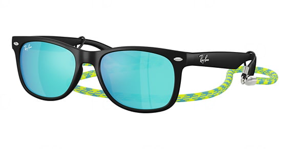 Ray-Ban RJ9052SF JUNIOR NEW WAYFARER - Rubber Black, Acetate, Oval frame