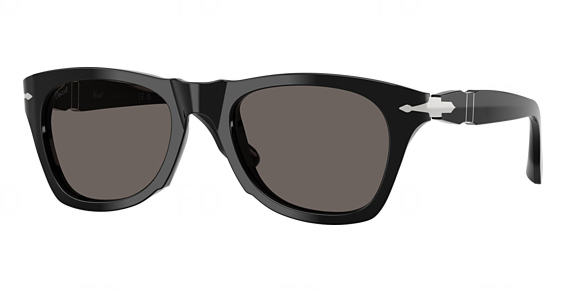 Persol PO8001S - Black, Plastic, Rectangle frame