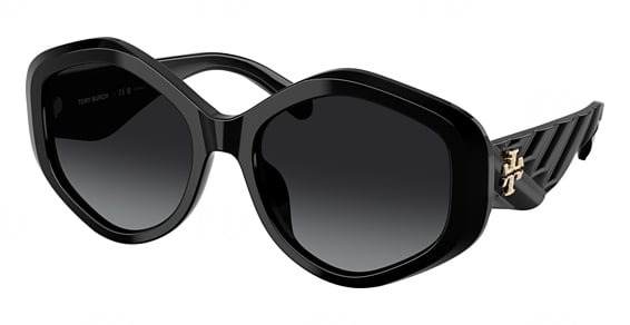 Tory Burch TY7217U - Black, Plastic, Geometric frame