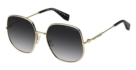 Marc Jacobs Marc 916/S - Rhl9o Gold Blck, Metal, Rectangle frame