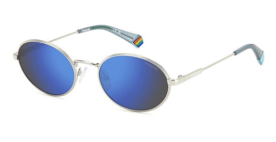 Polaroid PLD 6228/S/X - 0105x Palladium, Stainless Steel, Oval frame
