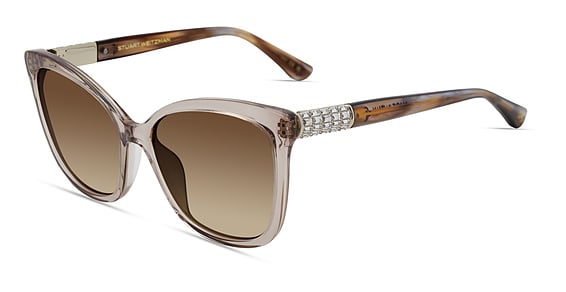 Stuart Weitzman WZN 8009/G/S - Fwmha Nude, Acetate, Cat Eye frame