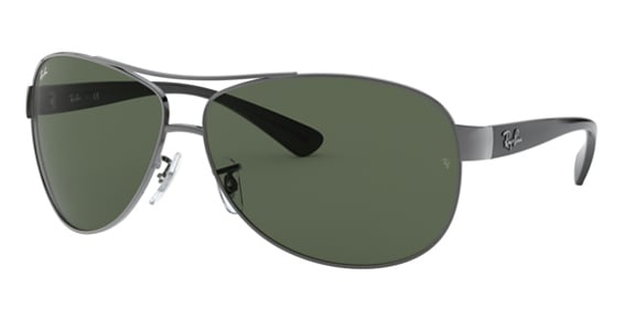 Ray-Ban RB3386 RB3386 - Gunmetal, Metal, Aviator frame