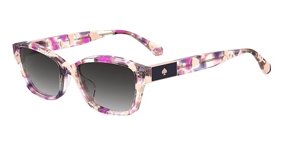 Kate Spade KS Ayla 2/S - Ht89o Pink Havn, Acetate, Rectangle frame