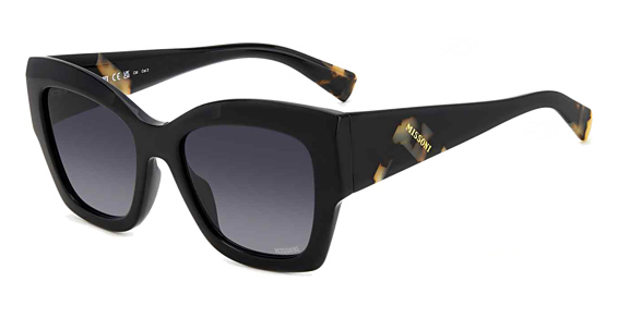 Missoni MIS 0154/S - 8079o Black, Acetate, Rectangle frame