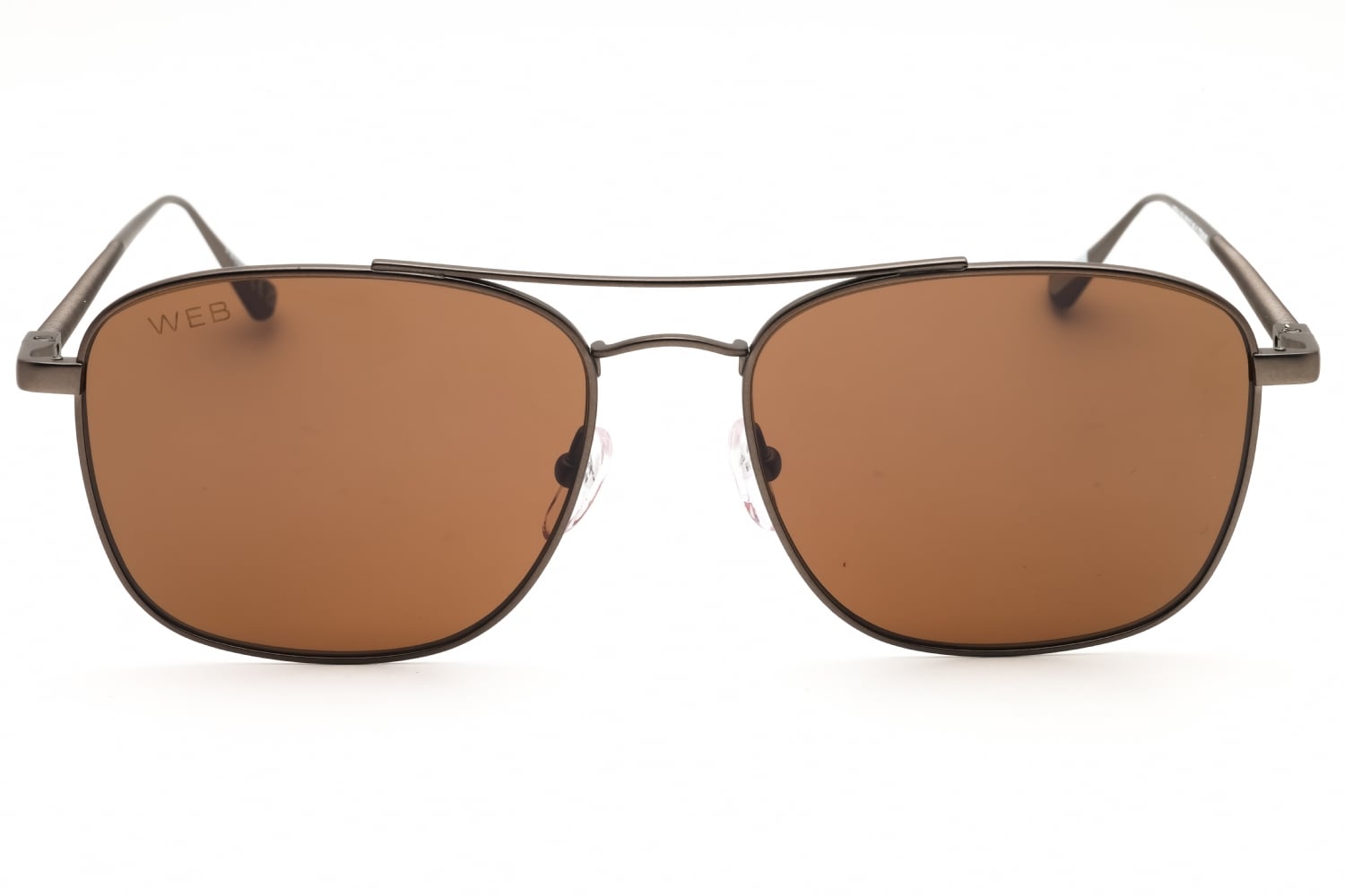 Web WE0341 - Matte Gunmetal, Titanium, Rectangle frame