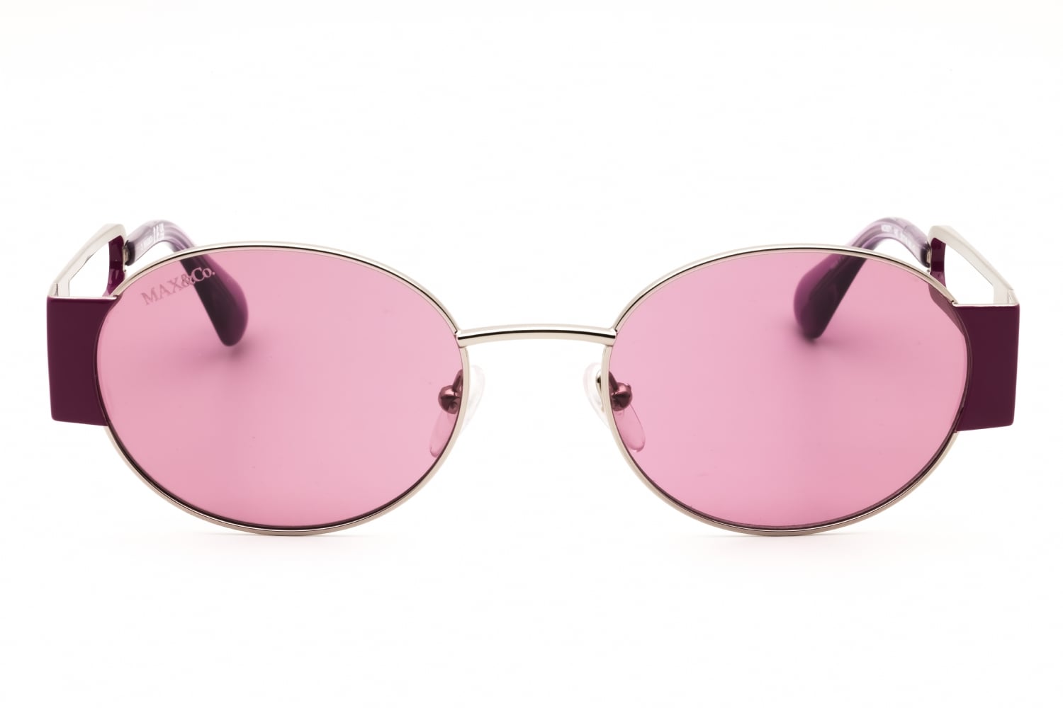Max & Co MO0071 - Shiny Light Ruthenium, Metal, Oval frame