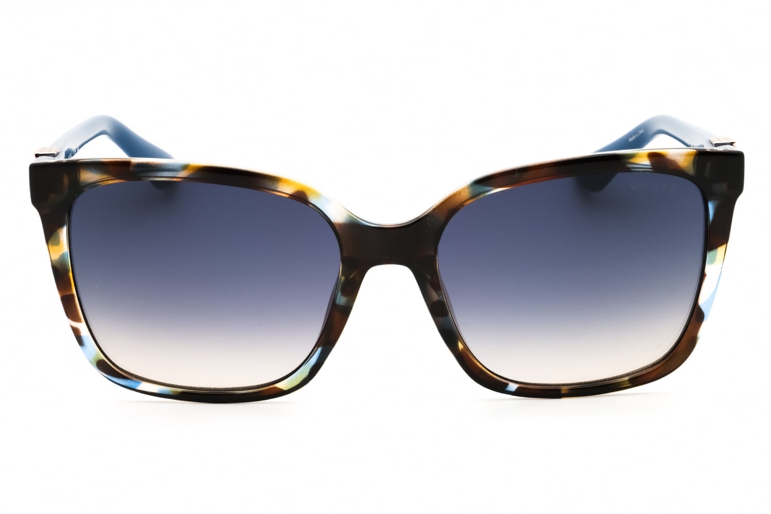 Guess GU7865 - Blue/other, Acetate, Rectangle frame