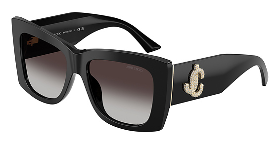 Jimmy Choo JC5036B - Black, Plastic, Cat Eye frame