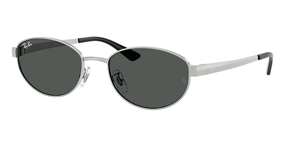 Ray-Ban RB3774D - Silver, Metal, Oval frame