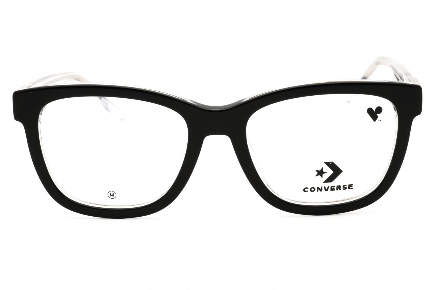 Converse CV5118N - Black/crystal Laminate, Acetate, Rectangle frame