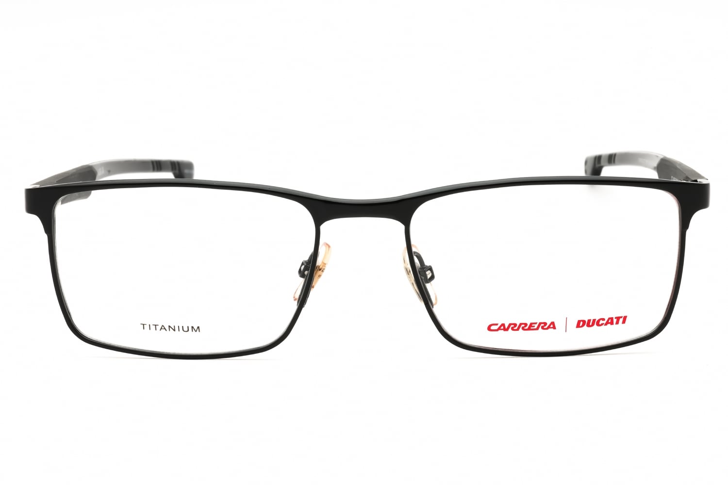 Carrera CARDUC 027 - Black, Metal, Rectangle frame