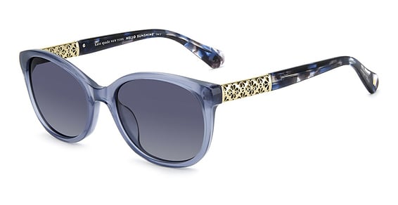 Kate Spade KS Geneva 2/G/S - Pjp9o Blue, Acetate, Oval frame