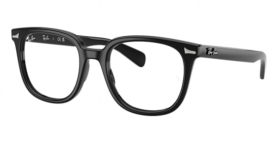 Ray-Ban RX5535F BRUNEL II - Black, Plastic, Mixed Shapes frame