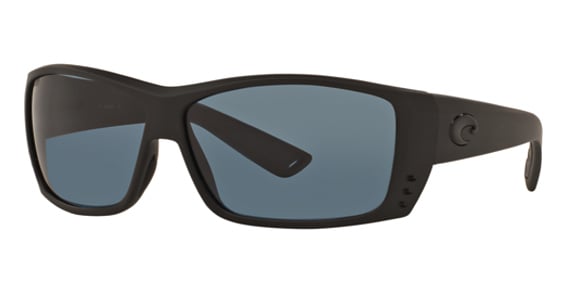 Costa Del Mar 6S9024 CAT CAY - 01 Blackout, Acetate, Rectangle frame
