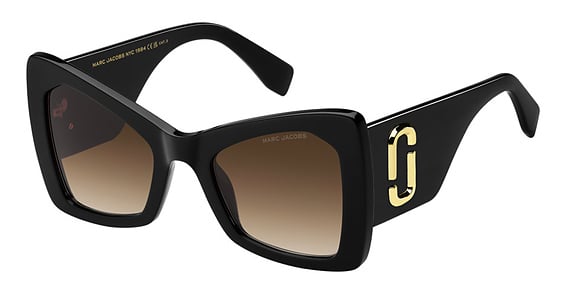 Marc Jacobs MARC 761/S - 807ha Black, Plastic, Cat Eye frame