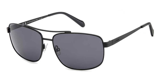 Fossil FOS 2130/G/S - 003ir Mtt Black, Metal, Rectangle frame