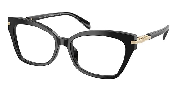 Michael Kors MK4146U MONTEGO BAY - Black, Plastic, Cat Eye frame