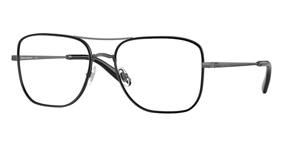 Brooks Brothers BB1114J - Matte Gunmetal, Metal, Aviator frame