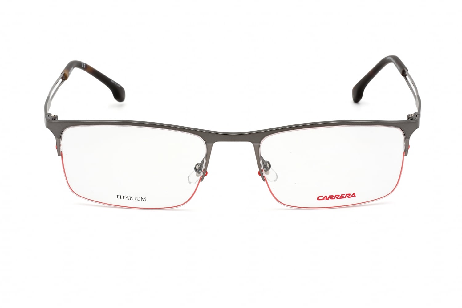 Carrera 8832 - Semi Matte Dark Ruthenium, Metal, Rectangle frame