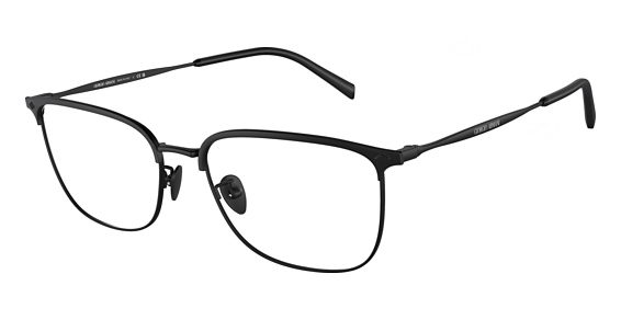 Giorgio Armani AR5143 - Matte Black, Metal, Oval frame