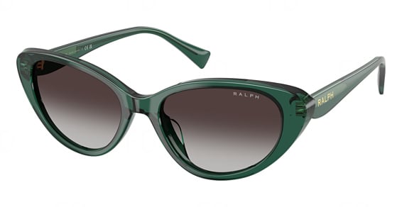 Ralph RA5359U - Transparent Green, Plastic, Mixed Shapes frame