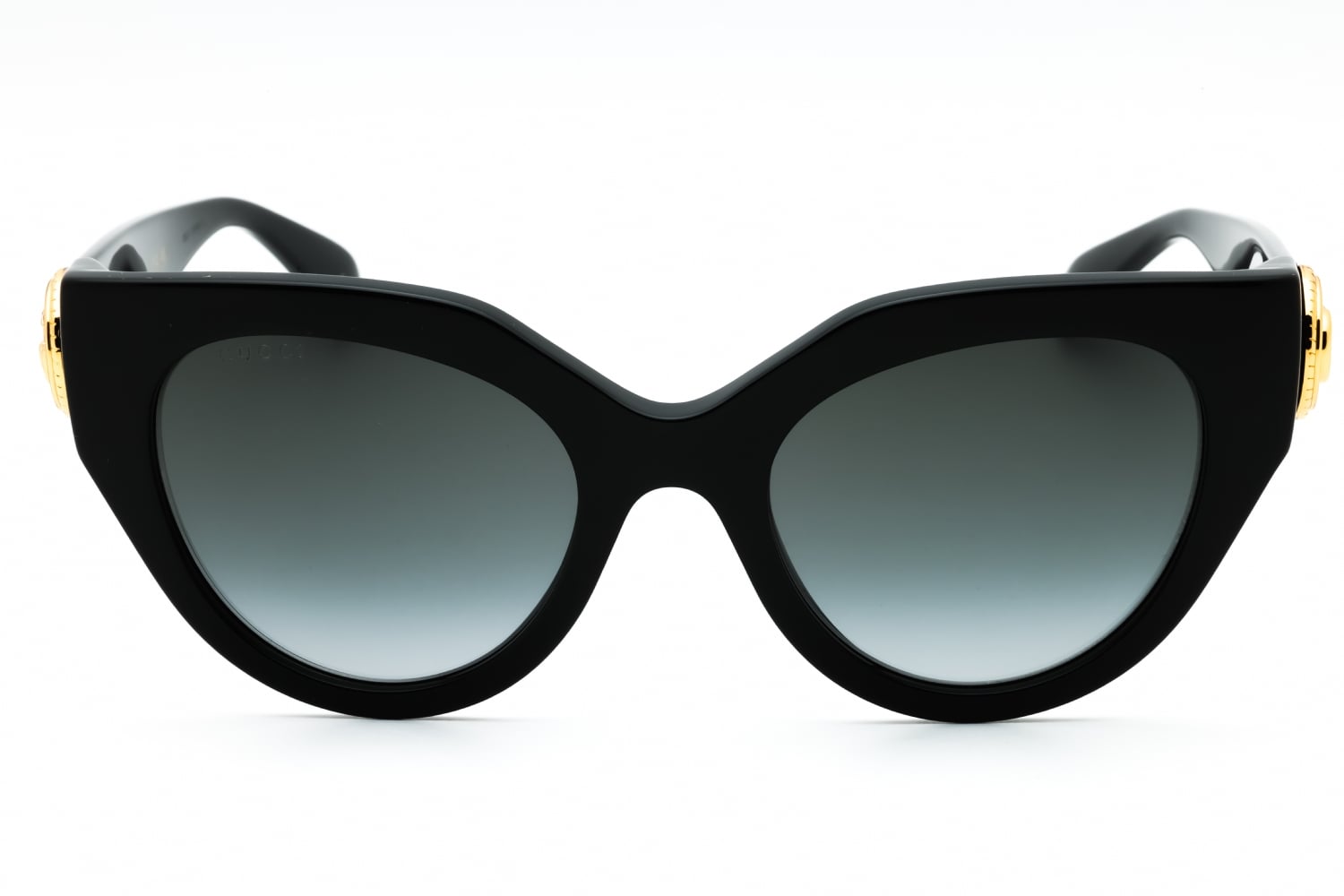 Gucci GG1408S - Black-black-grey, Acetate, Cat Eye frame