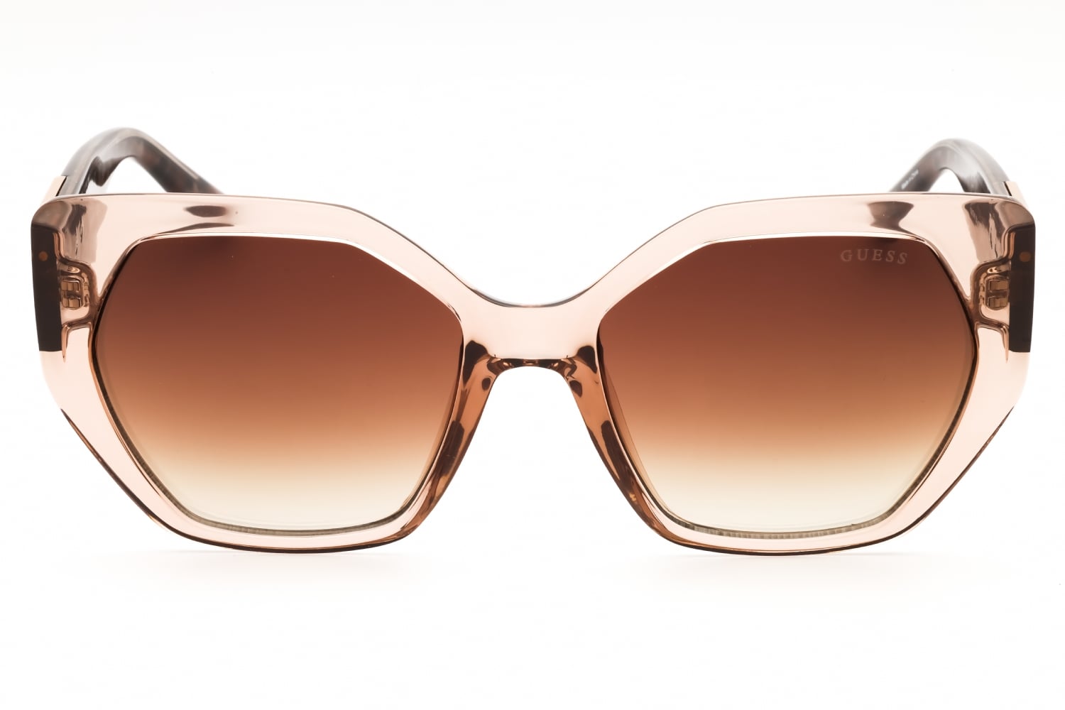 Guess GU7741 - Shiny Beige, Acetate, Mixed Shapes frame
