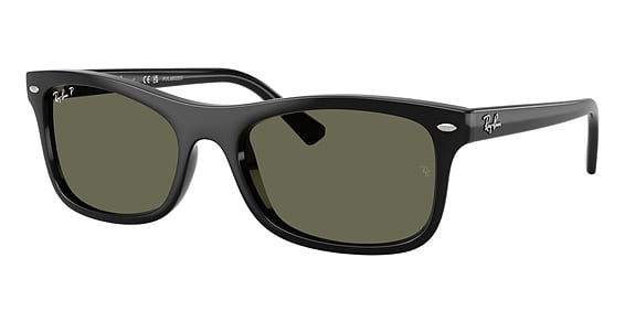 Ray-Ban RB2226F - Black, Plastic, Rectangle frame