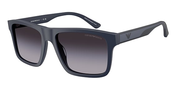 Emporio Armani EA4232 - Matte Blue, Plastic, Rectangle frame