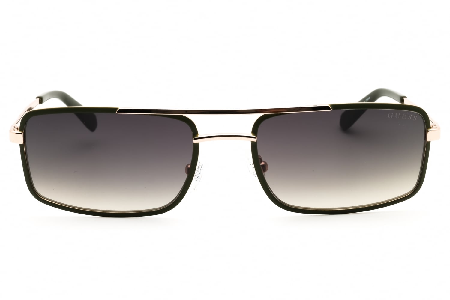 Guess GU00168 - Matte Dark Green, Metal, Rectangle frame