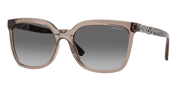 Vogue VO5633SB - Transparent Brown, Acetate, Oval frame