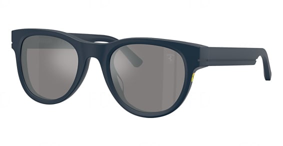 FERRARI FZ6034U - Matte Blue, Plastic, Mixed Shapes frame